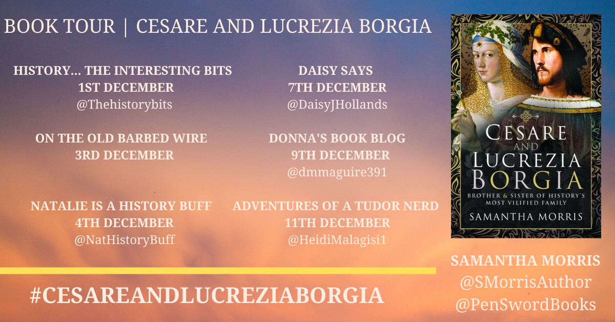 Blog Tour: Cesare and Lucrezia Borgia