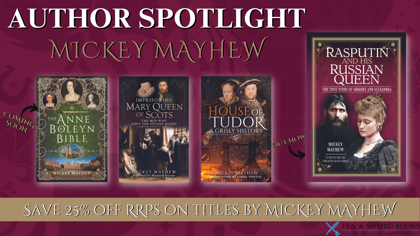 Author Spotlight: Mickey Mayhew